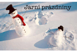 V ZŠ - Jarní prázdniny 20.2. -24.2.